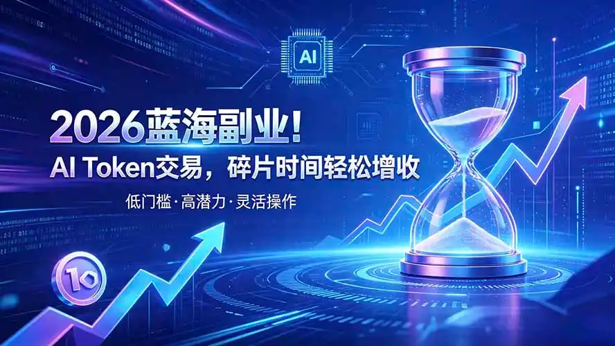 AI Token算力赛道!普通人可入局的数字副业 AI Token算力赛道!普通人可入局的数字副业