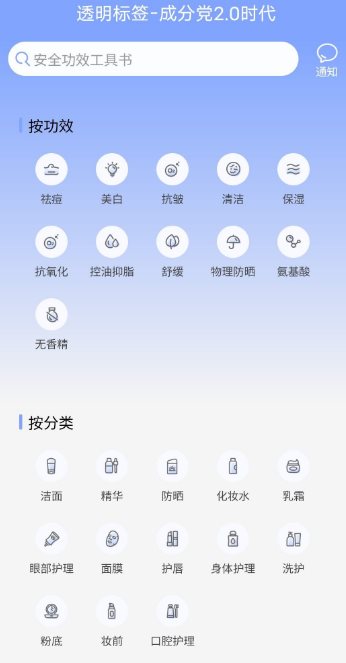 透明标签1.32.0 清爽版 –化妆品数据查询 透明标签1.32.0 清爽版 –化妆品数据查询
