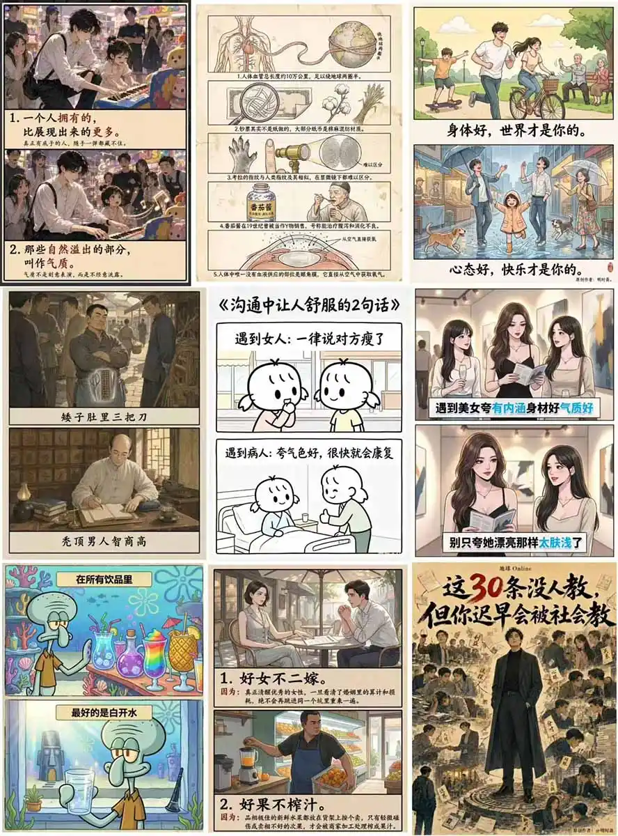 外面卖699元的抖音10W粉博主AI绘图实战课:提示词+爆款复刻+漫画创作+封面设计,从0掌握AI作图与变现完整流程 外面卖699元的抖音10W粉博主AI绘图实战课:提示词+爆款复刻+漫画创作+封面设计,从0掌握AI作图与变现完整流程