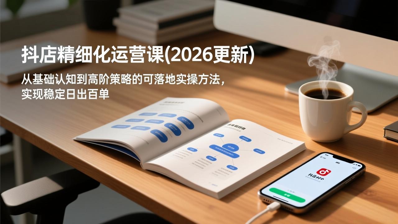 抖店精细化运营课(更新6月 抖店精细化运营课(更新6月