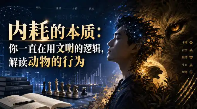 付费文章:内耗的本质:你一直在用文明的逻辑,解读动物的行为 付费文章:内耗的本质:你一直在用文明的逻辑,解读动物的行为