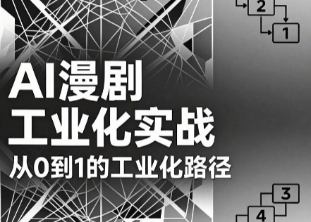 AI漫剧从0到1的工业化实战(更新7月) AI漫剧从0到1的工业化实战(更新7月)