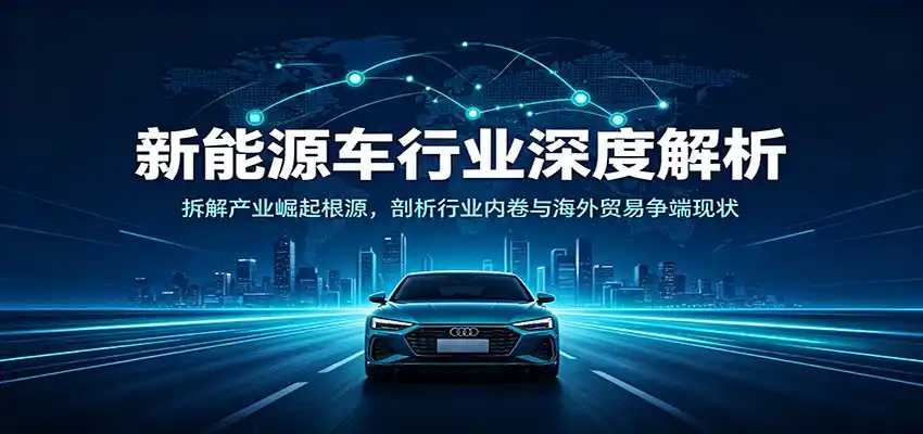 新能源车行业深度解析:拆解产业崛起根源,剖析行业内卷与海外贸易争端现状 新能源车行业深度解析:拆解产业崛起根源,剖析行业内卷与海外贸易争端现状