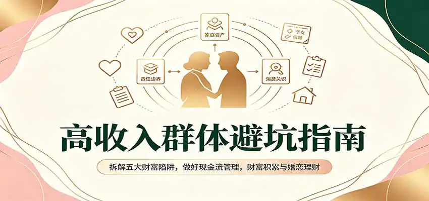高收入群体避坑指南:拆解五大财富陷阱,做好现金流管理,财富积累与婚恋理财 高收入群体避坑指南:拆解五大财富陷阱,做好现金流管理,财富积累与婚恋理财