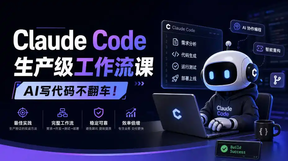 Claude Code生产级工作流课,AI写代码不翻车!【原创双语字幕】 Claude Code生产级工作流课,AI写代码不翻车!【原创双语字幕】