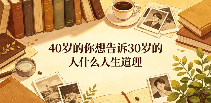 公众号付费文章:40岁的你想告诉30岁的人什么人生道理? 公众号付费文章:40岁的你想告诉30岁的人什么人生道理?